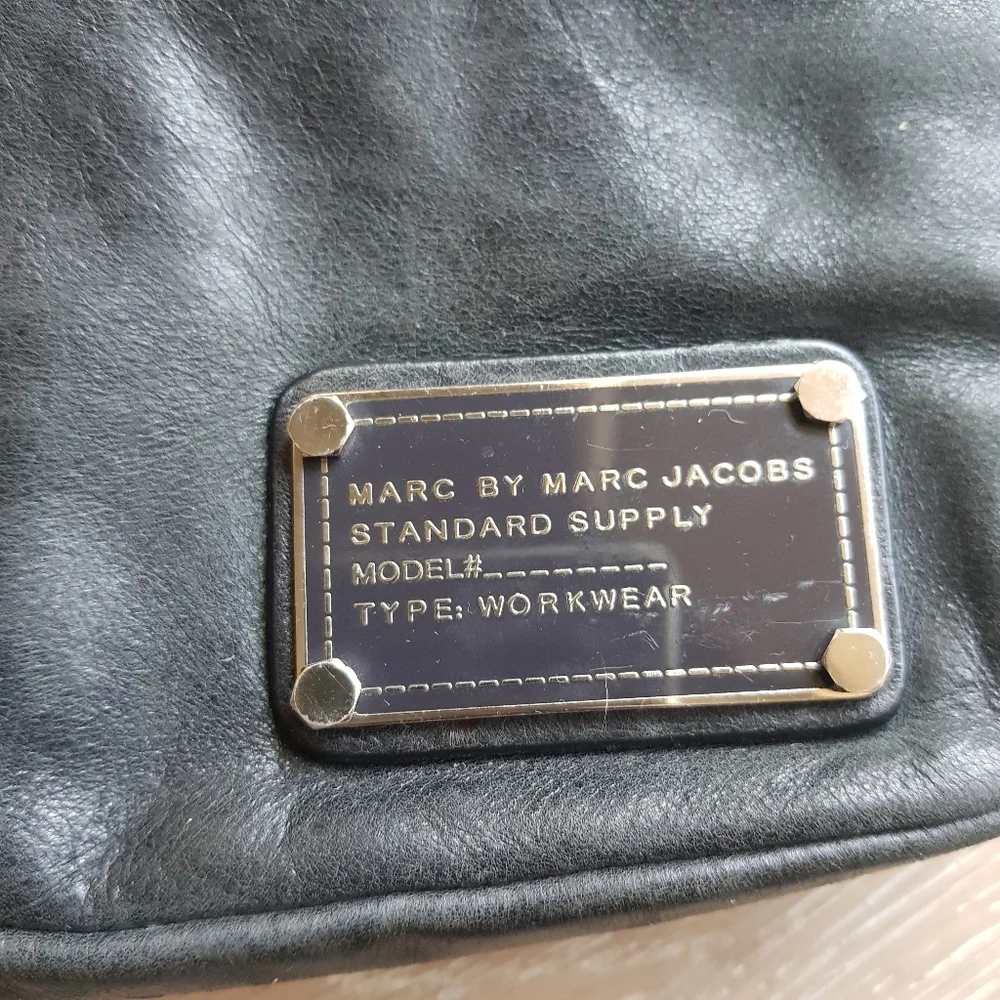 Marc By Marc Jacobs  Black leather clutch vintage